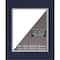 11" x 14" Dark Blue & Gray Double Mat, 8" x 10" Opening Size by Studio Décor®